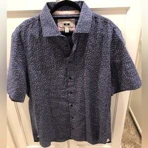 Joseph Abboud Linen blend button down shirt